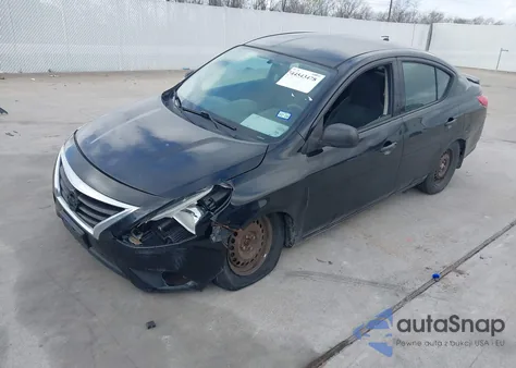 2015 Nissan Versa 1.6 S+ from USA, damaged, VIN 3N1CN7AP8FL924123